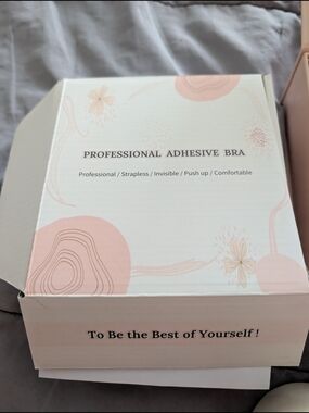 Professional Adhesive Bra - Nude/Pink